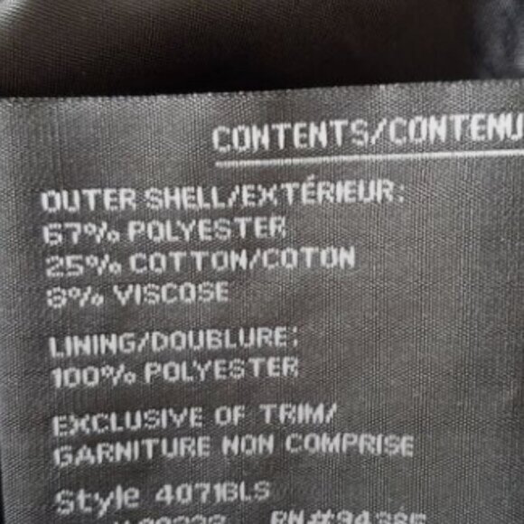 NOVELTI / Textural Tonal Polka Dot Fabric Modern Coat Jacket Sz 8 - Picture 12 of 13